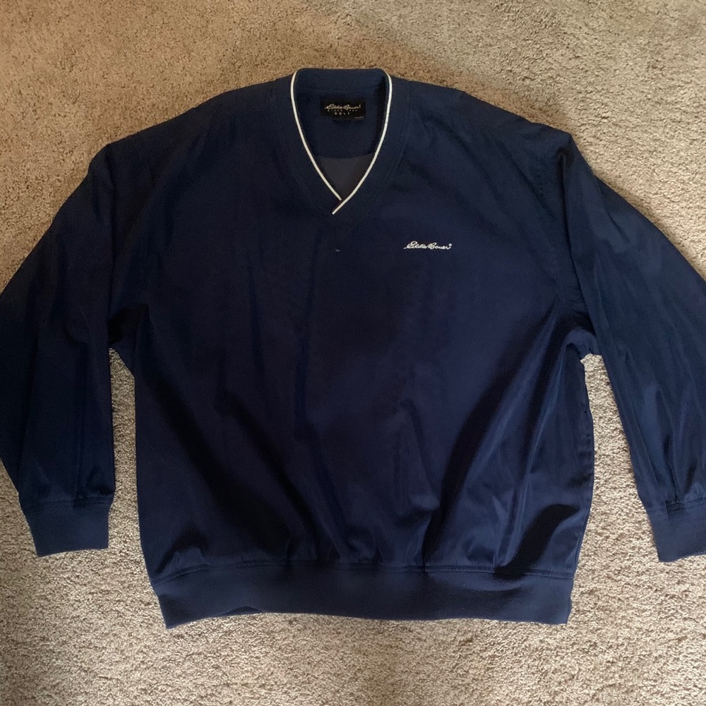 Eddie Bauer Golf V-Neck Windbreaker